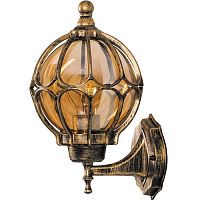 Светильник садово-парковый Feron PL3801 220В 60Вт 1хE27 IP44 Черное золото 220х260х380мм картинка 